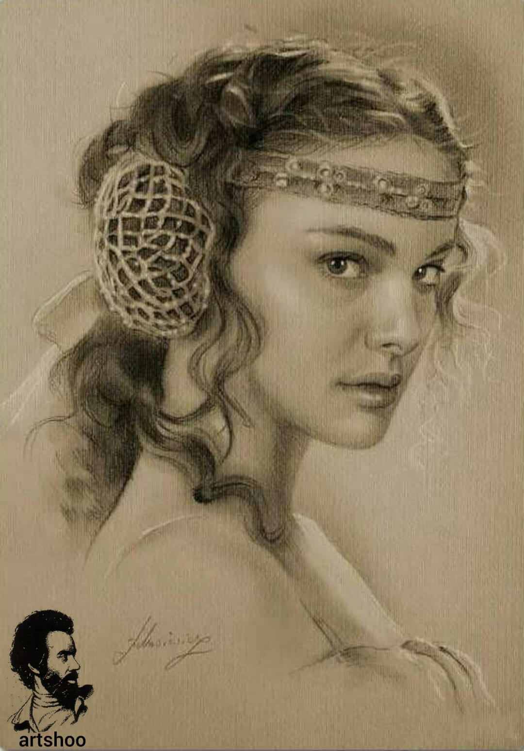 آموزش نقاشی سیاه قلم